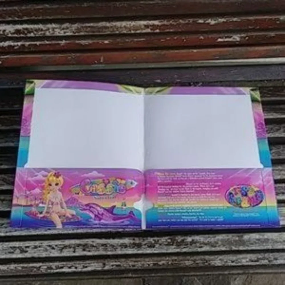 Lisa Frank Cassie School Folder